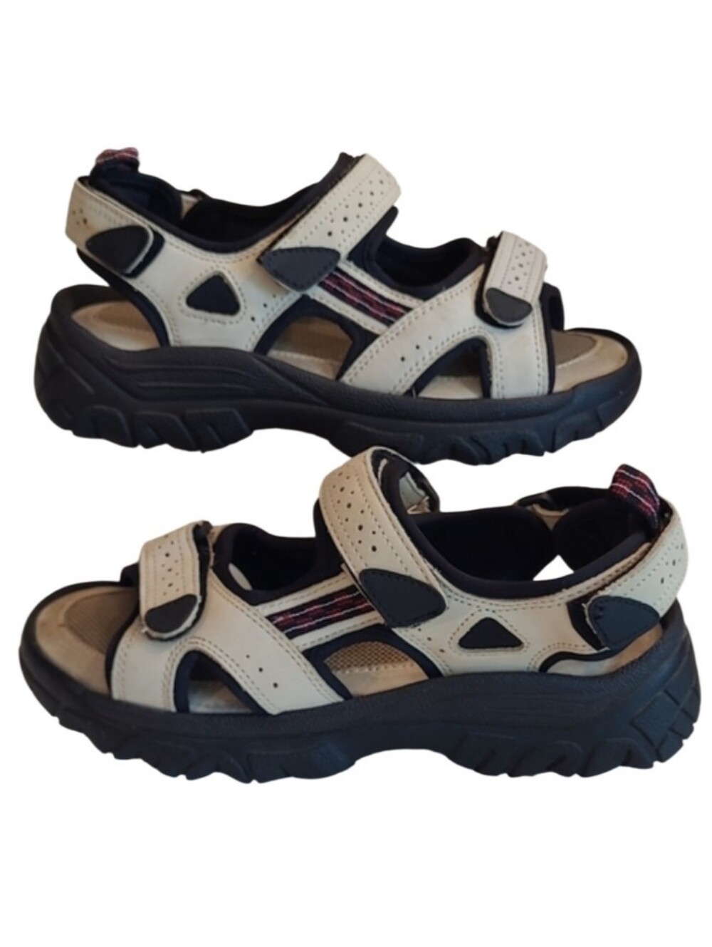 Dunlop Outdoor Sport Sandals Golf Breathable Spikes Athletic Open Toe/ Heel